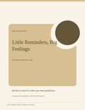 Little Reminders, Big Feelings Digital Affirmation Cards